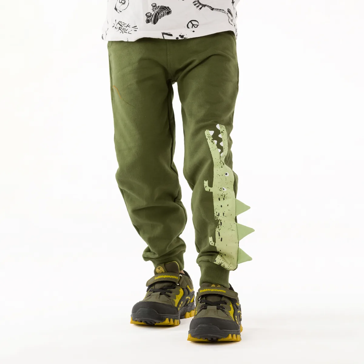 Crocodile 3D Knee Pants photo